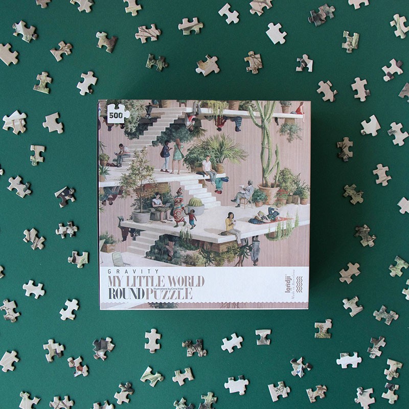 Puzzle redondo de Cinta Vidal